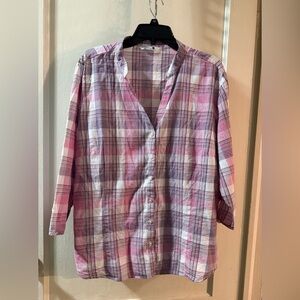 Riders by Lee Multicolor Plaid Shirt